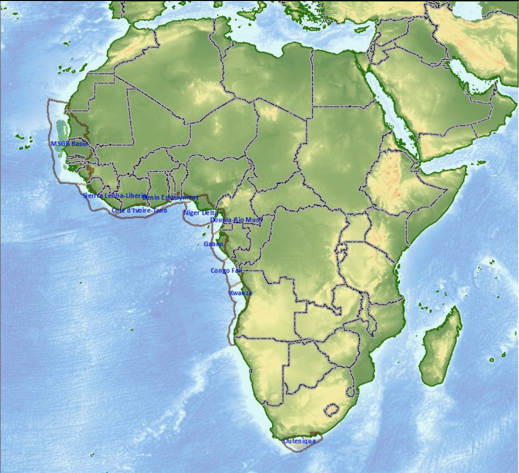We have developed a West Africa Play Analysis ArcGIS database which ...